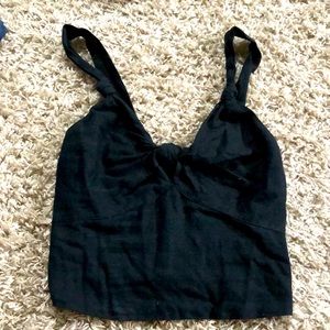 Abercrombie black tank top